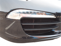 Ensemble extérieur de grille en acier inoxydable pour pare-chocs avant ZunSport. Porsche 911.1 C2S (sans capteurs de stationnement) - ZPR48213, ZPR81011, ZPR81111, ZPR81111B, ZPR48213, ZPR81011, ZPR81111, ZPR81111B