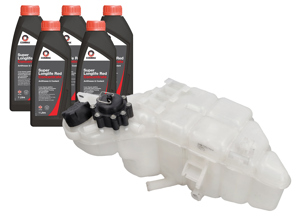 Koelvloeistofexpansietankset. Porsche 996 2001 >> / 997.1 / 997.2 - 99610615703, 99610615704, 99610615700, 99610615701, 99610615702