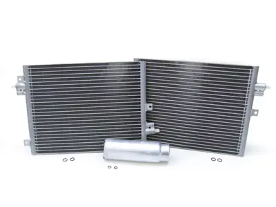 Kit de condenseur de radiateur de climatisation (Air Con). Porsche 992 - 992820411, 992820077Y
