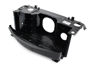 Voorste schotpaneel, gegrond. Porsche 997 LHD (stuur links) - 99750291504GRV, 99750291502GRV, 99750291500GRV