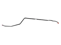 Tubo de aceite, latón, pintado, Retorno. Porsche 911 S 71-72 - 91120702601, 91120702501 - HA DE 47049 / copper