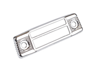 Radioblende verchromt für Blaupunkt Frankfurt Radio. Porsche 356 - 113857233 - 8101850100
