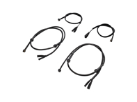 Remkabelsensorenpakket Porsche 928 voor & achter - 92861231104, 92861231103, 92861231102, 92861231101, 92861231305, 92861231300