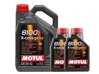 MOTUL 8100 X-CESS GEN2 5W-40 motorolie 7ltr - 109776, 109774