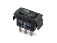 Schakelaar schuifdak / cabrioletkap. Porsche 911/964 - 91161362201, 91161362200