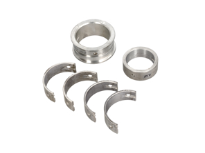 Hoofdlagerset. Porsche 356C / 912 - 0,25mm Kast overmaat - 61610013850, 61610013870, 61610013875, 61610013885