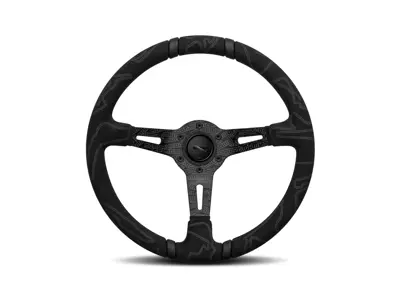 MOMO Ultra Black Edition stuurwiel - Zwart inzetstuk