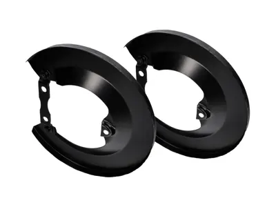Kit complet de protection de disque de frein arrière. Porsche 914-6 - 90135280121, 91435208500, N0102353, N01224111, N0122418 - BRK14.1.105