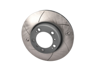 Slotted Brake disc rotor LEFT, Front. Porsche 986 / 987 / 987C / 996 / 997 - 99635140501, 99635140601