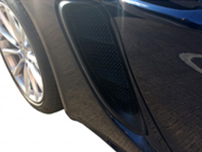 ZunSport Zijventilatierooster set. Porsche 718 Boxster S / Cayman S 2016-20 - ZPR63205, ZPR63205B, ZPR63205, ZPR63205B