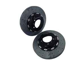 碳陶瓷后刹车盘。适用于保时捷 996 GT3 / GT3 RS / turbo / GT2 / Carrera C4S - 99635203103, 99135203101, 99635203203, 99135203201, 99635203104, 99635203204, 99735203101, 99735203201 - 9M996GTR