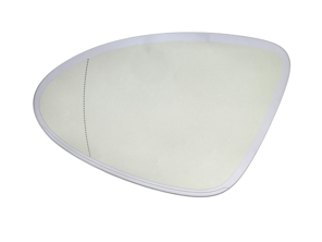 Door mirror glass (Aspherical), Dimmable, Left for LHD. Porsche 958.2 Cayenne 2015-18 - 95873105504, 7P5858055D - ZJ-7148-L