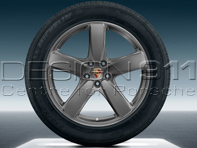 19' Macan Sport Classic Alloy Wheels & Winter Tyres Original Porsche - 95B04460030