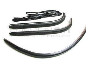 Front & Rear bumper rubber and moulding set. Porsche 911 1965 Onwards - 90150504650, 90150504651