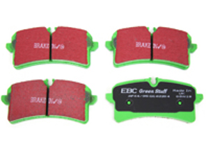 EBC GREEN Brake Pads Rear Porsche Macan - 95B698451A, 95B698451L - DP62204