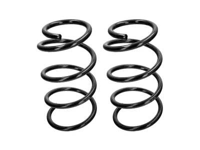 Kit molle elicoidali posteriori - Set da 2 - per Porsche 987 Boxster S (cambio manuale / senza sospensioni sportive) 2005-2012 - 98733353120504, 98733353156504, 98733353182504, 98733353149504 - 93629