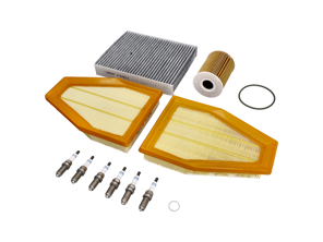 Kit de mantenimiento de servicio para Porsche 991 3.4L / 991 S 3.8L Aceite, filtros de aire, bujías y más - 99917013090, 99111013000, 9P1819631, 90012310630, 0PB115466