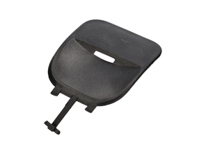 Abdeckkappe für Aufprallschutz der vorderen Stoßstange, Satinschwarz. Porsche 9PA Cayenne (955) 2003-06 - 95550515, 95550515503B41, 95550515603B41, 95550515503, 95550515603, 95550515602B41, 95550515602, 95550515502B41, 95550515502G2X, 95550515502