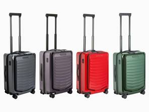 Business Hard Shell Suitcase, Small - Roadster Hard Case Trolley Collection