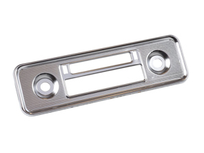 Cache radio, chromé, pour Blaupunkt Frankfurt. Porsche 356 / 911 / 914 - 8101850500