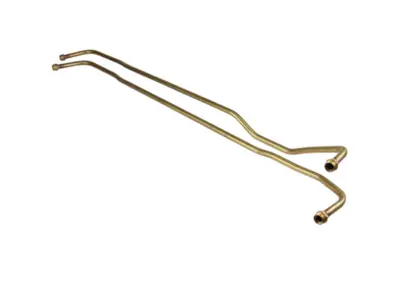 Juego de tuberías de aceite macizo de retorno y alimentación. Porsche 914-6 - 1613704510, EQ137100