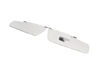 Pivot de pare-soleil, 1 trou, Chrome. Porsche 356B-T6 / 356C - 644-731-301-06, 644.731.301.06, 64473130106, 1689811510