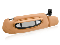 Pare-soleil, Cuir, Droit, en Savanna Beige. Porsche 996 C2 / C4 - 99673198100S31, 99673198100