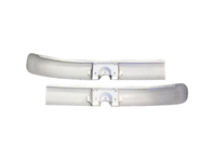 后保险杠（非焊接）带排气口。保时捷 356A T2 1957-59 - 64450502101 - PP126T2, P126T2