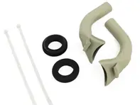 Hintere Enteisungsöffnung, links und rechts. Porsche 911/912 (1965-68) - 90157204122, 90157204222, 99970204050 - PP221D