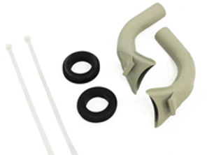 Ventilación trasera de descongelación, izquierda y derecha. Porsche 911/912 (1965-68) - 90157204122, 90157204222, 99970204050 - PP221D