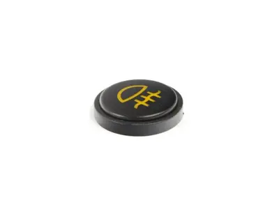 Inserto del interruptor de la luz antiniebla trasera. Porsche 911 78-89 / 964 - 9116132340201C, 91161323402, 91161323401