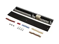 Panneau avant de mise à niveau des fusibles à lame à 18 voies. Porsche 911 1974 - 1989 - 91161208601, 91161208701 - AMS9050040