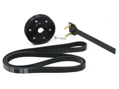 Underdrive krukaspoelie (zonder A/C) voor Porsche 996 / 997 / 986 Boxster - 99610211562, 99610511563 - AP987130, AP-987-130