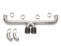 Uitlaat Catback Competition Race X-Pipe. Porsche 991 GT3 / GT3 RS 2014-2016 - FS.POR.991GT3.CRX, FS.POR.991GT3.CRX.BR, FS.POR.991GT3.CRX.CF