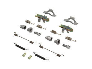 Kit ressorts pour mâchoires de frein à main. Porsche 924S / 944 / 968 - 99335207100, 298609723, 90135295410, 92835295702, 95135209000, 477409459, 477609459A, 95135280700, 99635272300, 95135245400