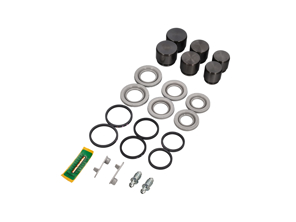 Performance Front Brake Caliper Piston and Seal Kit 30mm, 34mm and  38mm. Porsche 955 Cayenne S / turbo - 95535191511, 95535191510 - 673003