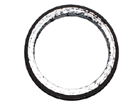 Bague d'étanchéité de tuyau d'échappement croisé. Porsche 911 1975-89 - 91111118903, 91111118900 - 911 111 189 03