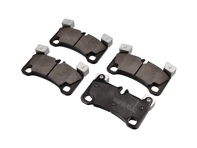 Remblokken, achter Zimmermann Low Dust rb:z-serie. Porsche Cayenne 955 turbo / turbo S - 95535293950, 24010.165.9, 24010.965.1 - 24010.965.1