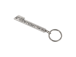 Porsche Key Ring With Panamera Lettering, Silver. - WAP0500320SPAN