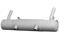 Auspuffendschalldämpfer / Schalldämpfer-Heckkasten. Porsche 356A - 61611101000, 61611101001, 92.321, 92321, 1620600700 - 92.321, 1620600700