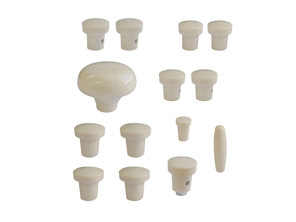 Dashboard knoppenset, IVOOR. Porsche 356A 1955-1959 - PCG35655200500, PCG35655200300, 64455281100300, 64455285300300, 64455283100300, 64455282101300