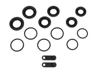 Kit de cache-poussière et joint pour piston d'étrier de frein avant à 6 pistons. Porsche 996 / 997 / 987.1 - 99635191501, 99635191500, 95135291700 - 228010