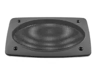 Grille de haut-parleur arrière, noire. Porsche 911 78-87 - 91155501900