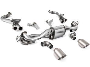 Milltek GPF Bypass-Sportauspuff mit Titan-GT-115-Verkleidungen. Porsche 718 Cayman GT4 / Boxster GTS 4.0L - 982251053E, 982251053K, 982251053F, 982251053H, 982251053D, 982251053G, 982254351B, 982254351L, 982254351AA, 982254351P, 982254351R, 982254350B, 982254350L, 982254350AA, 982254350P, 982254350R - SSXPO164