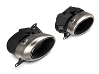 Akrapovic 尾管套件（钛合金）。保时捷 911（992）Turbo