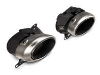 Akrapovic 尾管套件（钛合金）。保时捷 911（992）Turbo