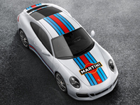 Martini Racing Design motor sports decorative sticker set. Porsche 991 - 99104480185, 99104480186