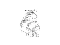 空气控制箱弹簧软管夹。保时捷 911 / 912 / 930