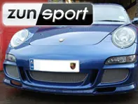 Set di griglie in acciaio inossidabile per paraurti anteriore ZunSport. Porsche 997 GT3