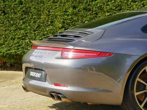 Rear ducktail spoiler carbon fibre. Porsche 991.1 - 99150498114, 99150498115 - 991.1.25.01.GB, 991.1.25.01.BC, 991.1.25.01.VGC, 991.1.25.01.PR